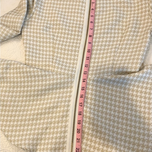 COPY - Houndstooth Peplum Blouse - Picture 7 of 11